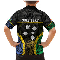 Personalised South Sea Islanders And Gilbert Islands Family Matching Mermaid Dress and Hawaiian Shirt Kanakas Polynesian Pattern LT05 - Polynesian Pride