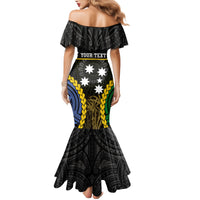 Personalised South Sea Islanders And New Caledonia Family Matching Mermaid Dress and Hawaiian Shirt Kanakas Polynesian Pattern LT05 - Polynesian Pride