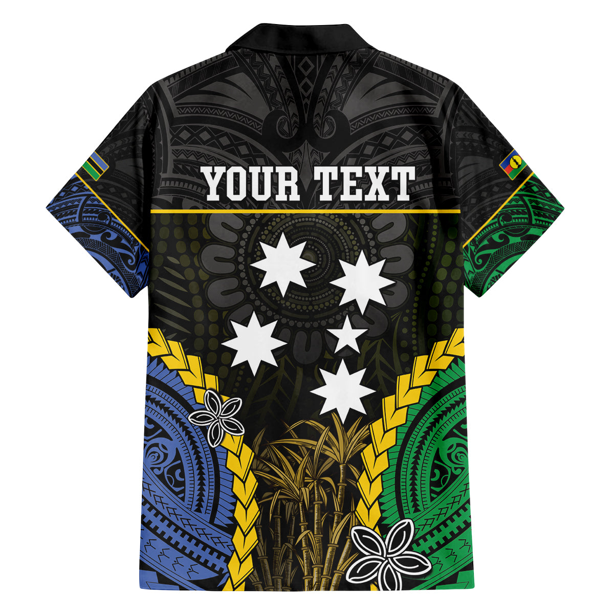 Personalised South Sea Islanders And New Caledonia Family Matching Summer Maxi Dress and Hawaiian Shirt Kanakas Polynesian Pattern LT05 - Polynesian Pride