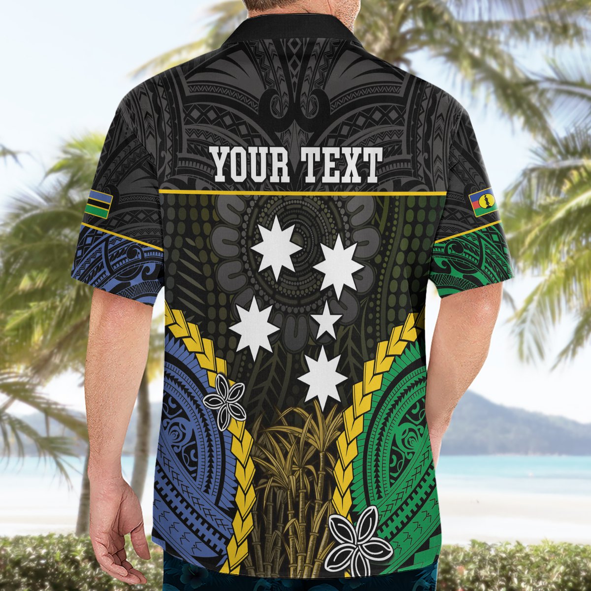 Personalised South Sea Islanders And New Caledonia Hawaiian Shirt Kanakas Polynesian Pattern