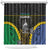 South Sea Islanders And New Caledonia Shower Curtain Kanakas Polynesian Pattern