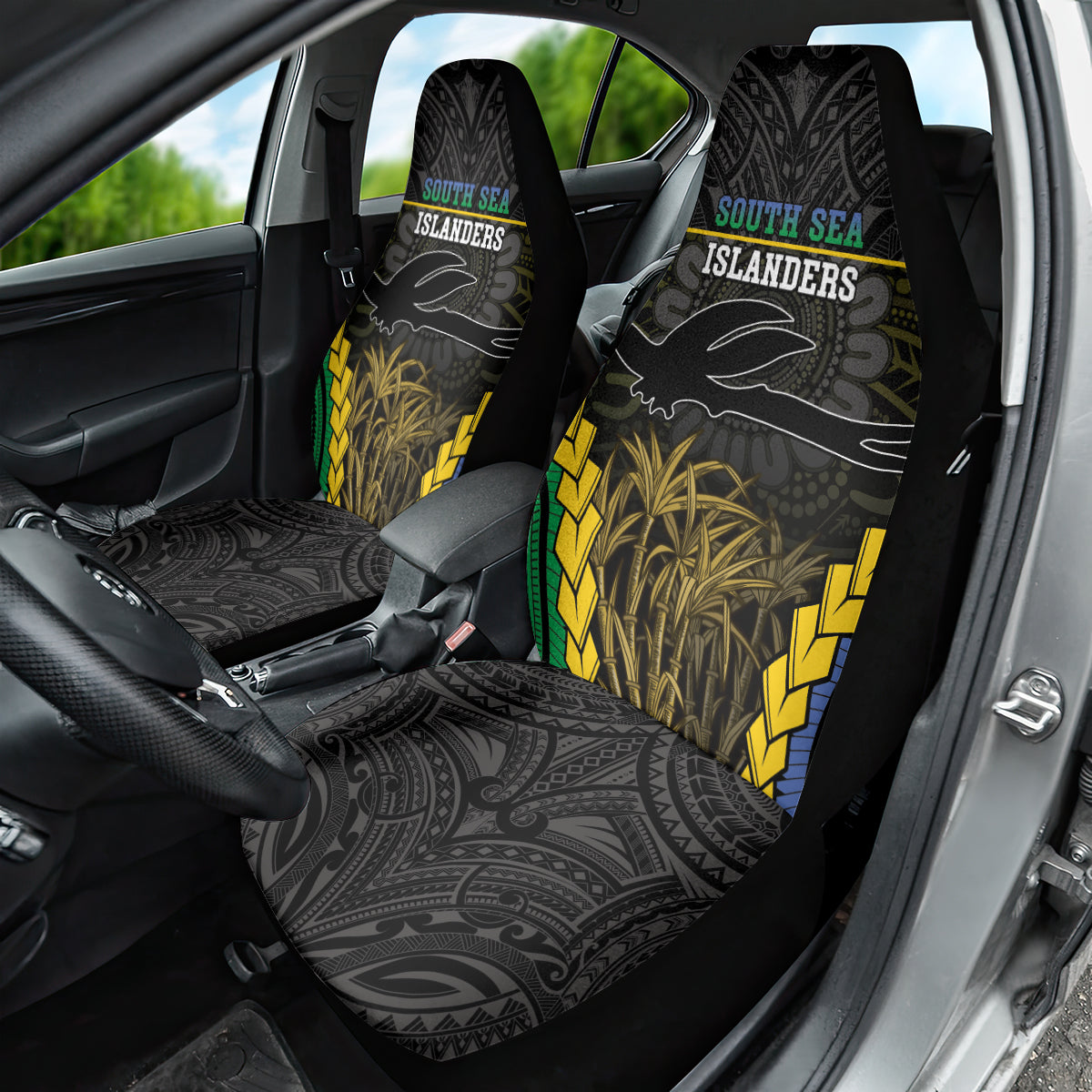South Sea Islanders And New Ireland Car Seat Cover Kanakas Polynesian Pattern LT05 - Polynesian Pride
