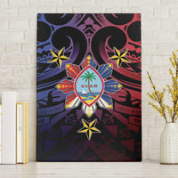Philippines Guam Canvas Wall Art Filipino Sun With Guaman Seal