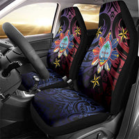 Philippines Guam Car Seat Cover Filipino Sun With Guaman Seal LT05 - Polynesian Pride
