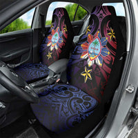 Philippines Guam Car Seat Cover Filipino Sun With Guaman Seal LT05 - Polynesian Pride