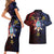 Philippines Guam Couples Matching Short Sleeve Bodycon Dress and Hawaiian Shirt Filipino Sun With Guaman Seal