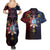 Philippines Guam Couples Matching Summer Maxi Dress and Hawaiian Shirt Filipino Sun With Guaman Seal
