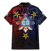 Philippines Guam Family Matching Mermaid Dress and Hawaiian Shirt Filipino Sun With Guaman Seal LT05 - Polynesian Pride