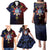 Philippines Guam Family Matching Puletasi and Hawaiian Shirt Filipino Sun With Guaman Seal