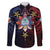 Philippines Guam Family Matching Puletasi and Hawaiian Shirt Filipino Sun With Guaman Seal