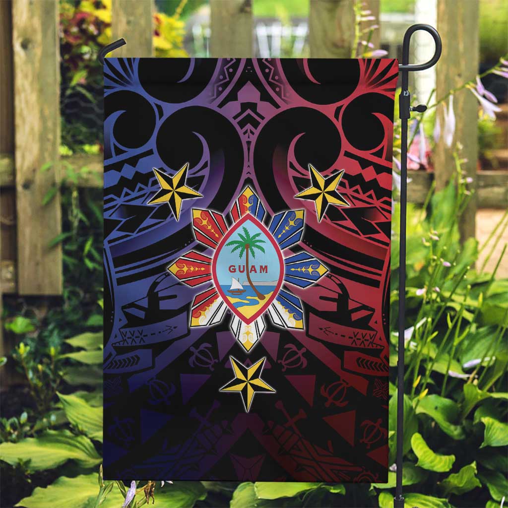 Philippines Guam Garden Flag Filipino Sun With Guaman Seal