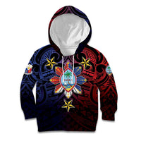 Philippines Guam Kid Hoodie Filipino Sun With Guaman Seal