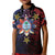 Philippines Guam Kid Polo Shirt Filipino Sun With Guaman Seal