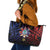 Philippines Guam Leather Tote Bag Filipino Sun With Guaman Seal