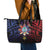 Philippines Guam Leather Tote Bag Filipino Sun With Guaman Seal