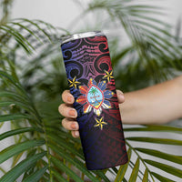 Philippines Guam Skinny Tumbler Filipino Sun With Guaman Seal