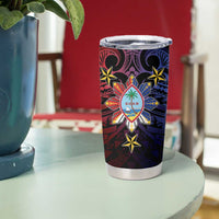 Philippines Guam Tumbler Cup Filipino Sun With Guaman Seal LT05 - Polynesian Pride