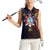 Philippines Guam Women Sleeveless Polo Shirt Filipino Sun With Guaman Seal