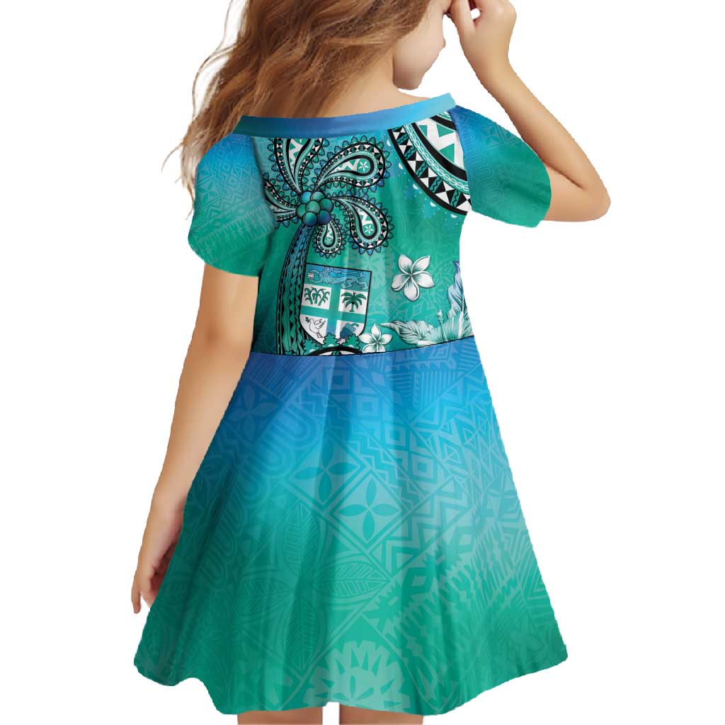 Fiji Born Indian Family Matching Tank Maxi Dress and Hawaiian Shirt Palm Paisley With Tapa Pattern