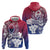 Guam Gadao Hoodie Hafa Adai Micronesian Tribal Pattern