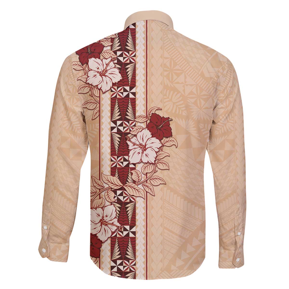 Tonga Language Week Family Matching Puletasi and Hawaiian Shirt Hibiscus Tongan Ngatu Pattern LT05 - Polynesian Pride