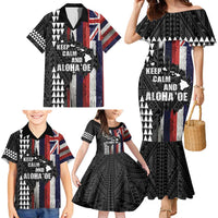 Hawaii 1959 Statehood Day Family Matching Mermaid Dress and Hawaiian Shirt Classic Style LT05 - Polynesian Pride
