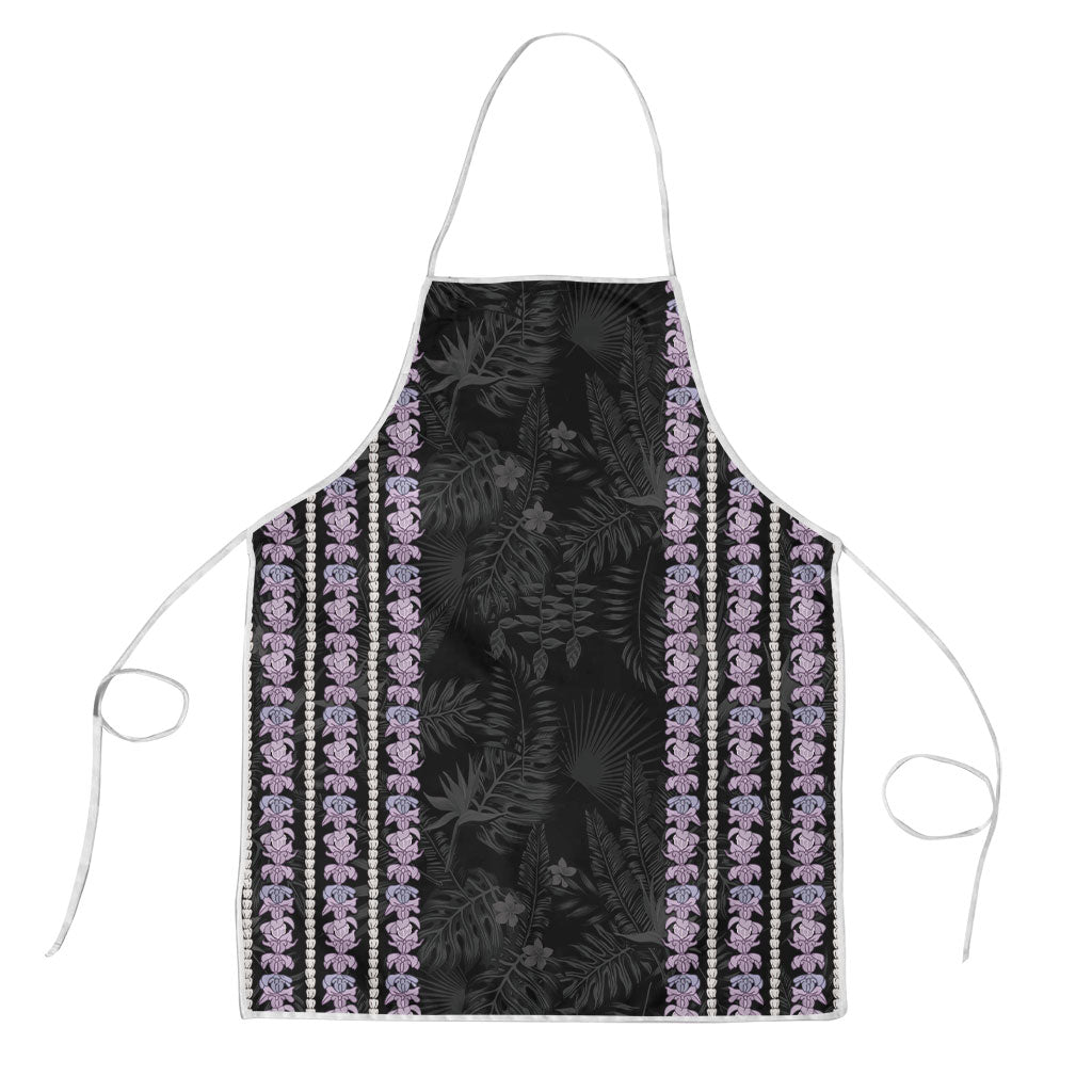 Hawaii Queen Liliuokalani Apron Hawaiian Lei Pua Kalaunu