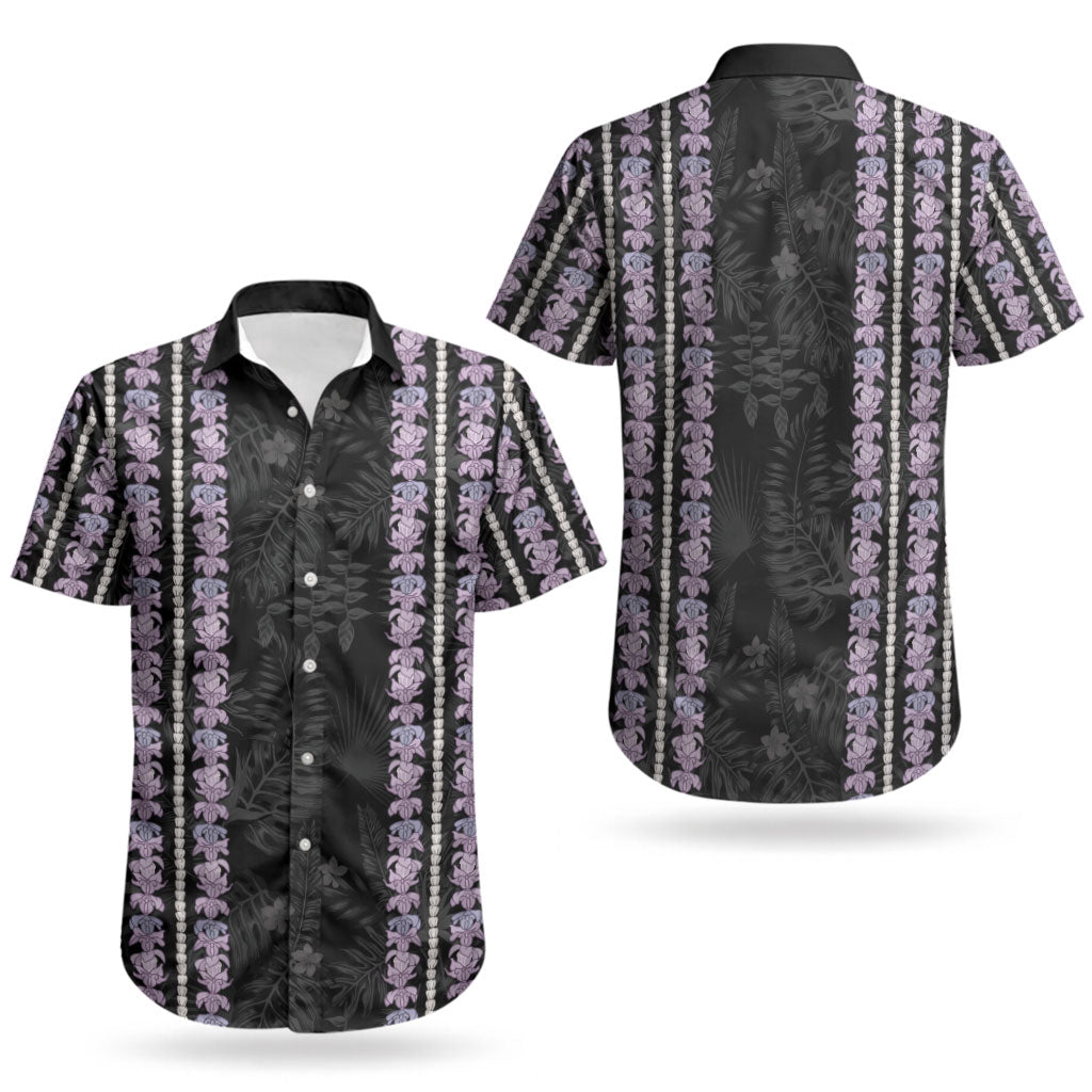 Hawaii Queen Liliuokalani Couples Matching Summer Maxi Dress and Hawaiian Shirt Hawaiian Lei Pua Kalaunu LT05 - Polynesian Pride