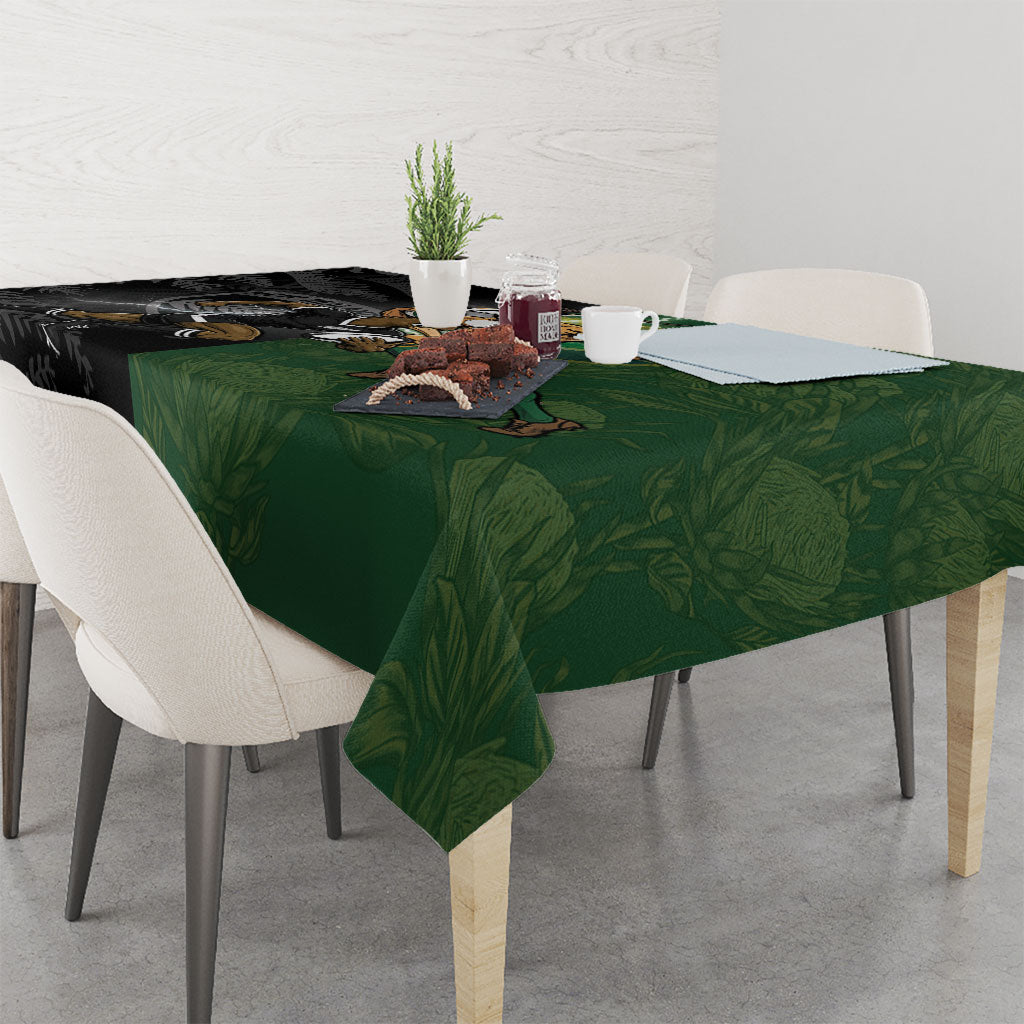 South Africa And New Zealand Tablecloth Springboks And Kiwis Rugby Rivalry LT05 - Polynesian Pride