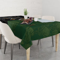 South Africa And New Zealand Tablecloth Springboks And Kiwis Rugby Rivalry LT05 - Polynesian Pride