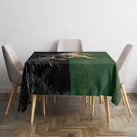 South Africa And New Zealand Tablecloth Springboks And Kiwis Rugby Rivalry LT05 - Polynesian Pride