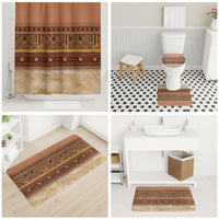 Polynesian Princess Inspired Cosplay Costume Bathroom Set Traditional Tapa Pattern LT05 - Polynesian Pride