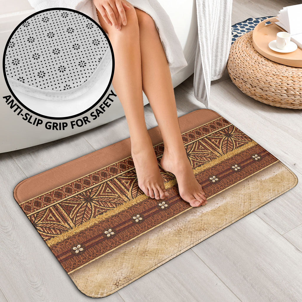 Polynesian Princess Inspired Cosplay Costume Bathroom Set Traditional Tapa Pattern LT05 - Polynesian Pride