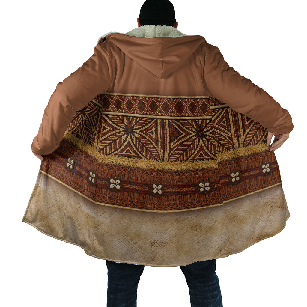 Polynesian Princess Inspired Cosplay Costume Cloak Traditional Tapa Pattern LT05 - Polynesian Pride