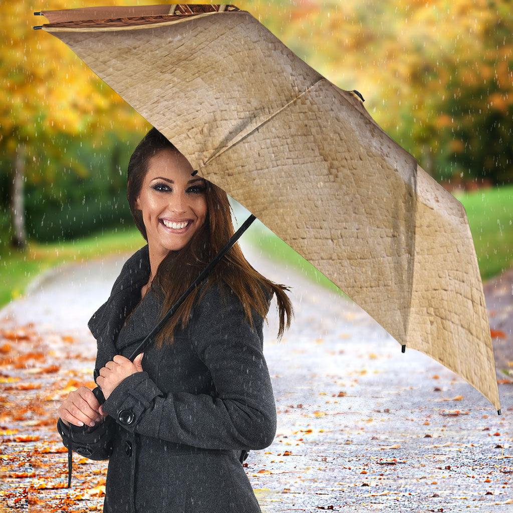Polynesian Princess Inspired Cosplay Costume Umbrella Traditional Tapa Pattern LT05 - Polynesian Pride