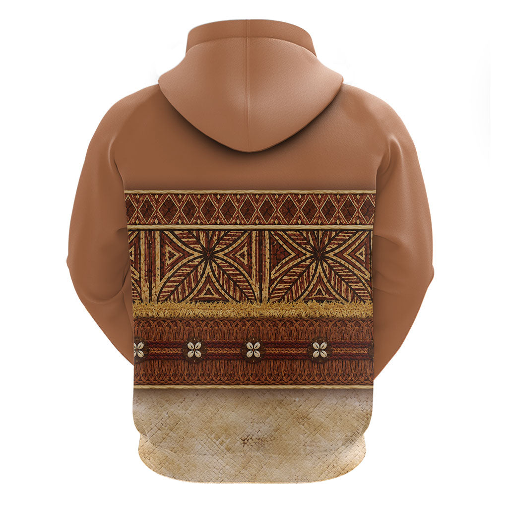 Polynesian Princess Inspired Cosplay Costume Zip Hoodie Traditional Tapa Pattern LT05 - Polynesian Pride
