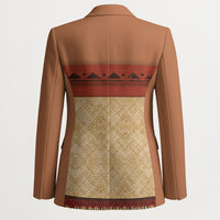 Island Elder Inspired Costume Blazer Polynesian Tribal Pattern LT05 - Polynesian Pride