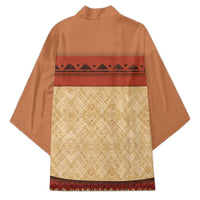 Island Elder Inspired Costume Kimono Polynesian Tribal Pattern LT05 - Polynesian Pride