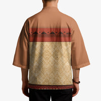Island Elder Inspired Costume Kimono Polynesian Tribal Pattern LT05 - Polynesian Pride