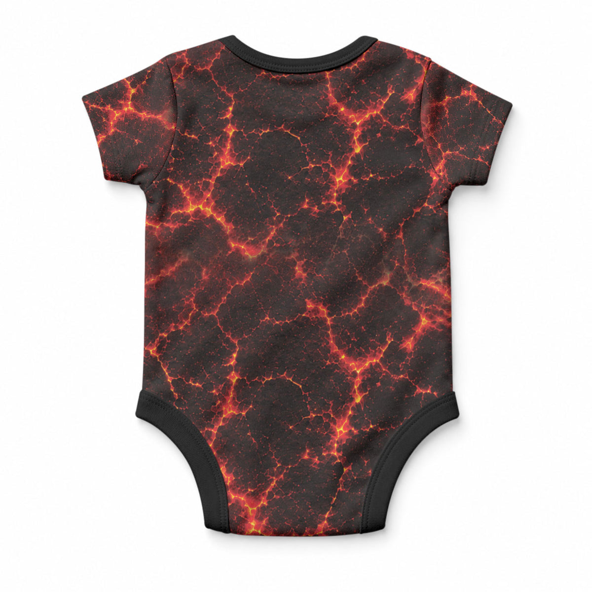 Lava Monster Costume Baby Onesie Fiery Lava Spiral LT05 - Polynesian Pride