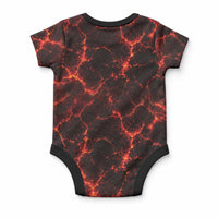 Lava Monster Costume Baby Onesie Fiery Lava Spiral LT05 - Polynesian Pride