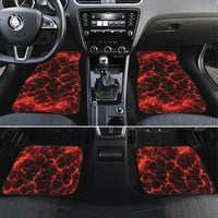 Lava Monster Costume Car Mats Fiery Lava Spiral LT05 Set 4pcs Red - Polynesian Pride