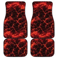 Lava Monster Costume Car Mats Fiery Lava Spiral LT05 - Polynesian Pride