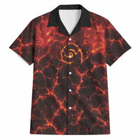 Lava Monster Costume Hawaiian Shirt Fiery Lava Spiral LT05 Red - Polynesian Pride