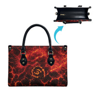 Lava Monster Costume Leather Bag Fiery Lava Spiral LT05 - Polynesian Pride