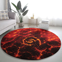 Lava Monster Costume Round Carpet Fiery Lava Spiral LT05 - Polynesian Pride