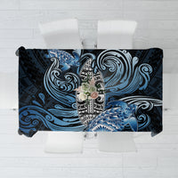 Polynesia Go Surfing Tablecloth The Pacific Wave Of Water LT05 Blue - Polynesian Pride