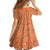 Personalised Lapita Culture Kid Short Sleeve Dress Iconic Double Face Pattern LT05 - Polynesian Pride