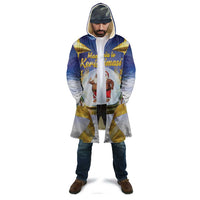 Samoa Christmas Cloak Snow Globe With Samoan Santa - Polynesian Pride