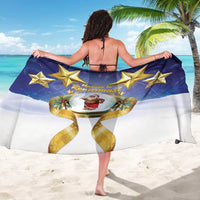 Samoa Christmas Sarong Snow Globe With Samoan Santa - Polynesian Pride